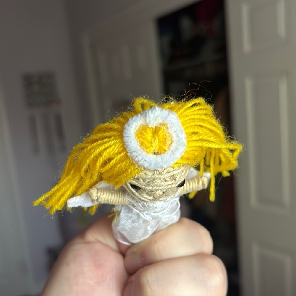 “My Angel” Watchover Voodoo Doll with White Dress - Picture 5 of 6